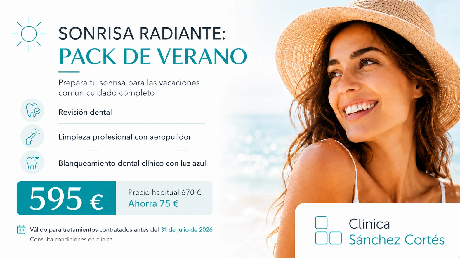 Promoción Blanqueamiento dental